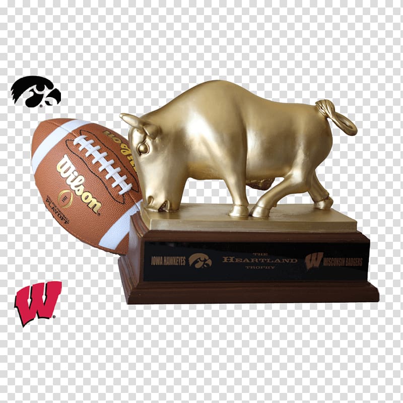 Wisconsin Badgers football Iowa–Wisconsin football rivalry Illibuck Trophy Iowa Hawkeyes football Iowa–Nebraska football rivalry, Trophy transparent background PNG clipart