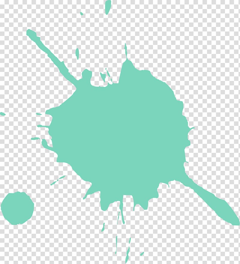 green splash illustration, Simple green dots transparent background PNG clipart
