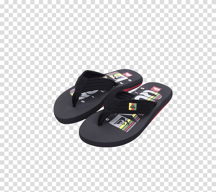 Flip-flops Slipper Quiksilver, Quiksilve casual sandals transparent background PNG clipart