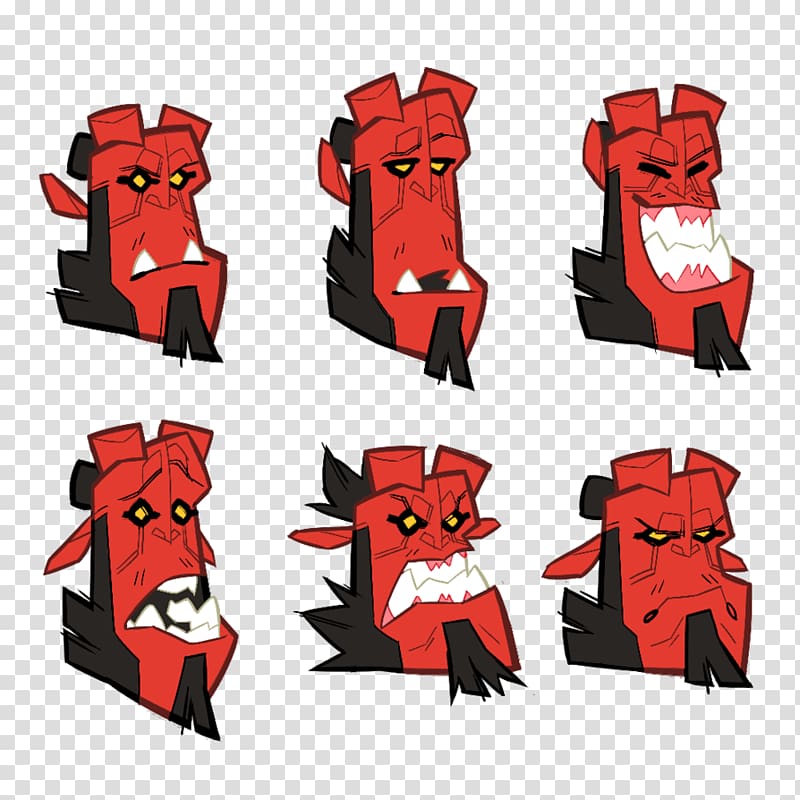 Drawing Croquis Concept art, hell boy transparent background PNG clipart