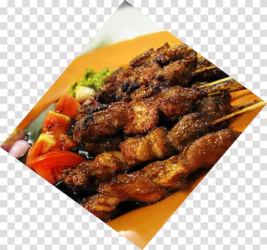 Sate kambing Yakitori Souvlaki Satay Kebab, sate transparent background PNG clipart