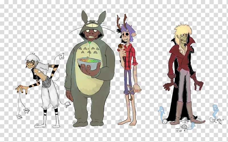 2-D Russel Hobbs Noodle Murdoc Niccals Gorillaz, phase from heart transparent background PNG clipart
