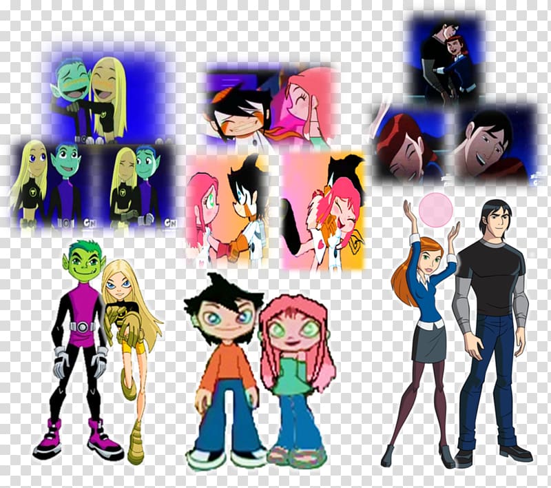 Beast Boy Terra Michelangelo Ben 10, muppet transparent background PNG clipart