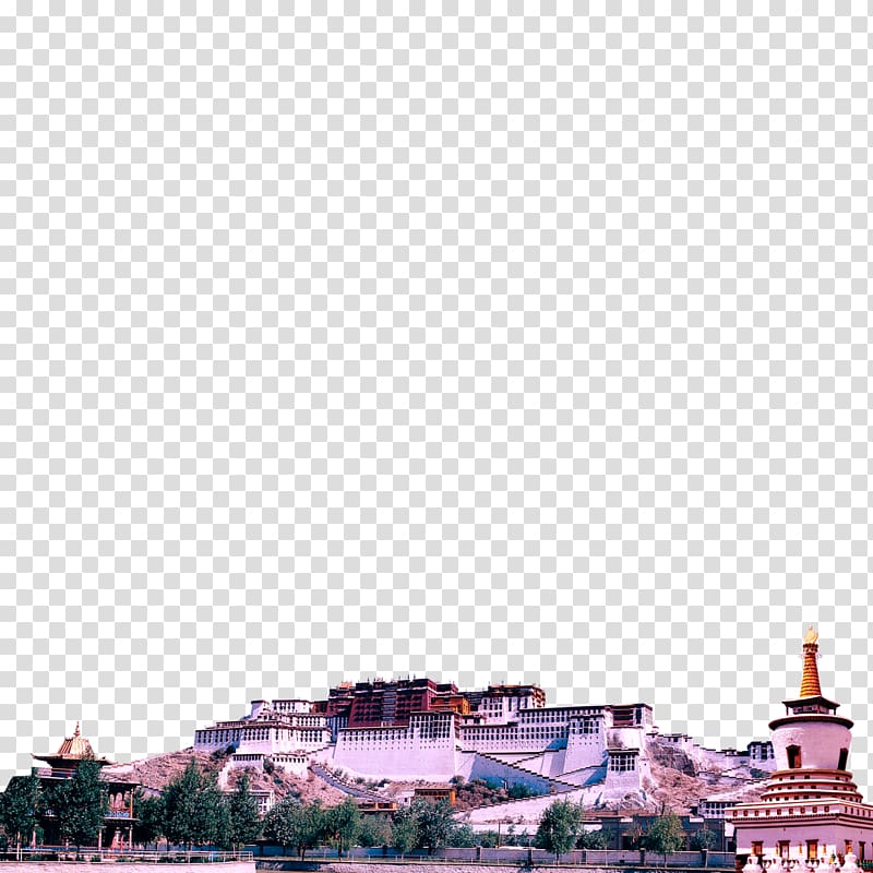 Potala Palace Yamdrok Lake Lake Manasarovar Barkhor Lhasa, Potala Palace transparent background PNG clipart