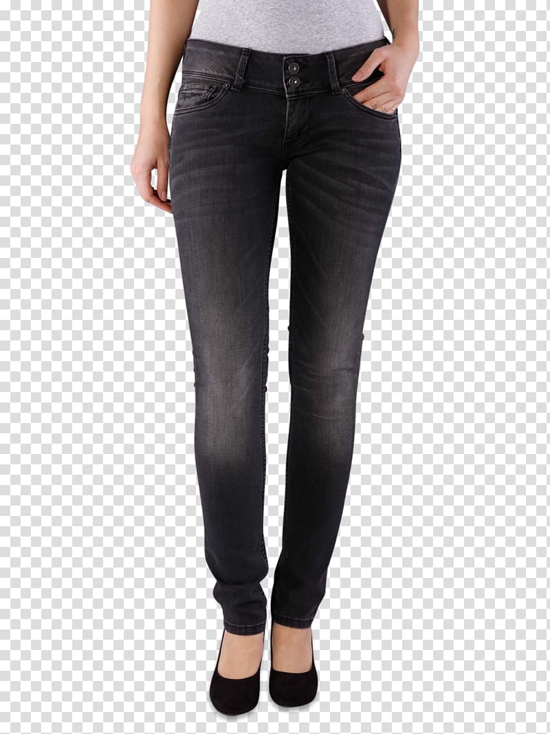 Slim-fit pants Denim Jeans Clothing Levi Strauss & Co., slim woman transparent background PNG clipart