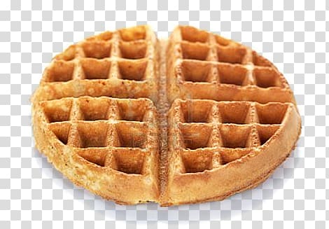 Waffle transparent background PNG clipart