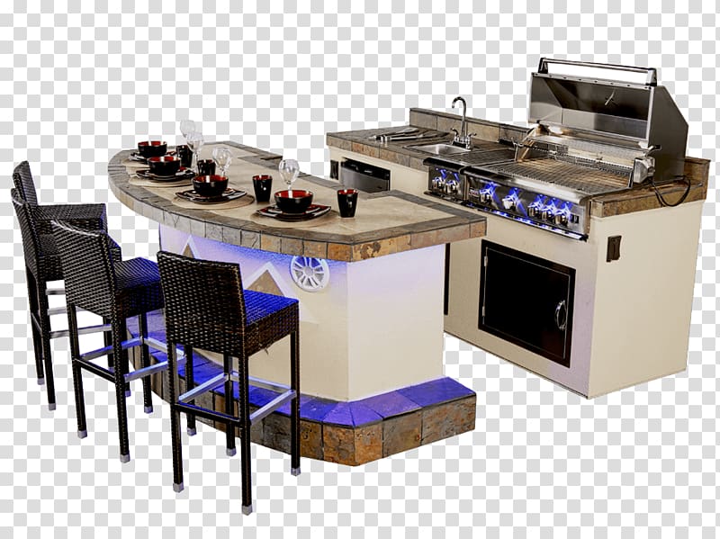 Barbecue Table Paradise Grills Direct Outdoor Kitchens Bars