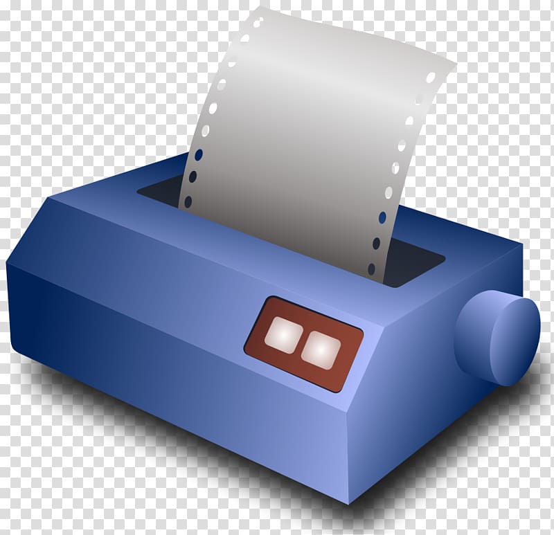 Printer Dot matrix printing Computer Icons , Printer transparent background PNG clipart