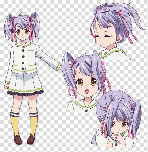 Anime Myriad Colors Phantom World Crunchyroll Mangaka Character, Anime transparent background PNG clipart