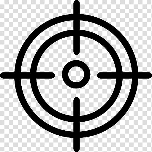 Reticle Sniper Telescopic sight Computer Icons, sniper rifle transparent background PNG clipart