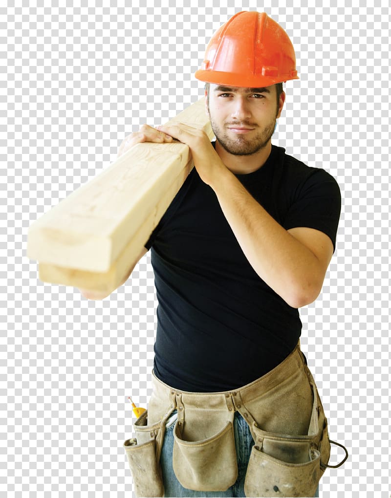 men's black t-shirt, Architectural engineering Construction worker Laborer Building, Industrial Worker transparent background PNG clipart