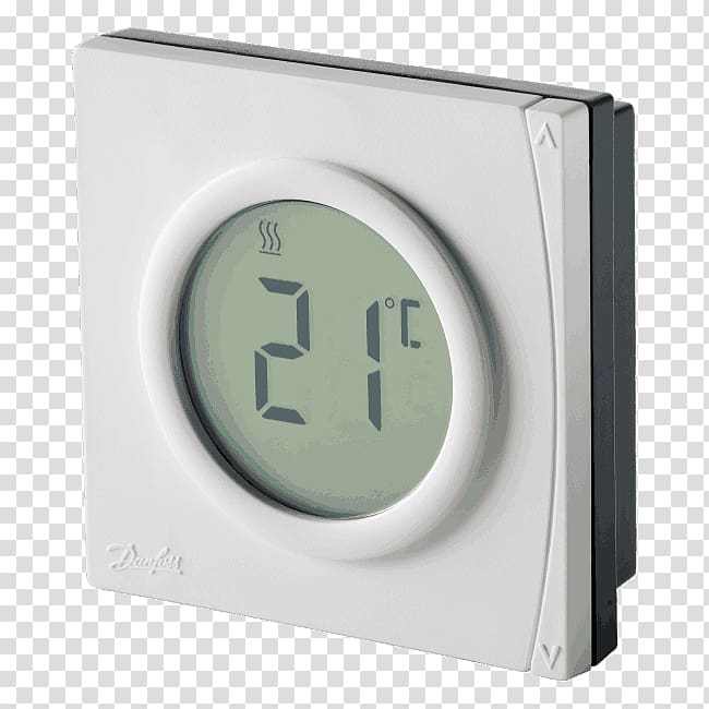 Programmable thermostat Danfoss Underfloor heating Smart thermostat, Randall L Stephenson transparent background PNG clipart