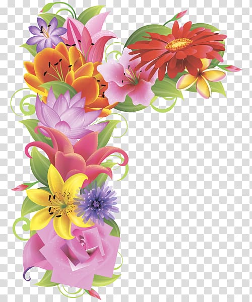 Floral design Letter English alphabet Flower, flower transparent background PNG clipart