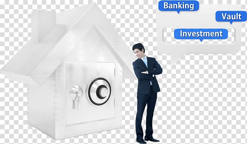 Business Safe deposit box, Safe houses and business man transparent background PNG clipart