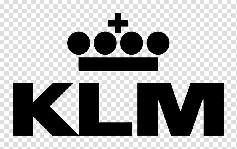 KLM Logo transparent background PNG clipart