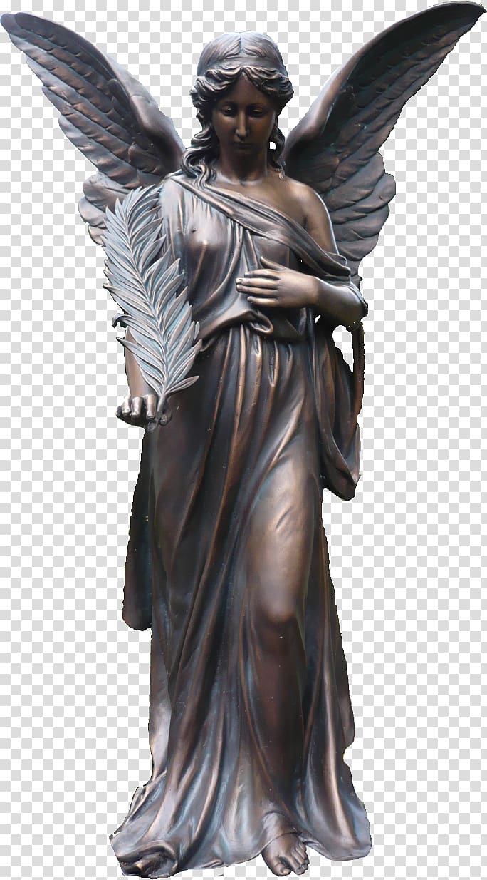 angel figurine, Angel Desktop , statues transparent background PNG clipart