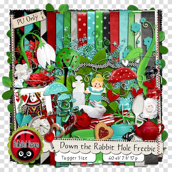 Christmas ornament Character Tree Fiction, Rabbit Hole transparent background PNG clipart