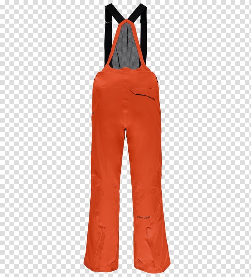 Pants Ski suit Orange Skiing Yellow, orange transparent background PNG clipart
