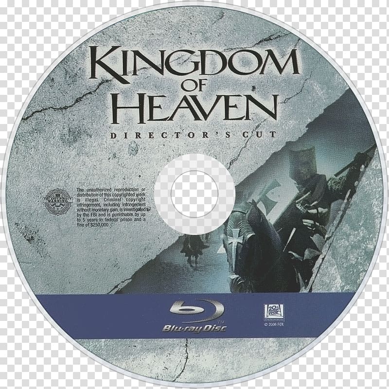 Blu-ray disc DVD 1080p Film Television, Kingdom Of Heaven transparent background PNG clipart