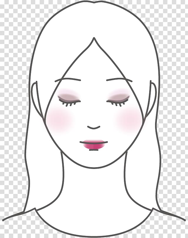 Facial hair Cheek Eyebrow Nose Lip, feminine transparent background PNG clipart