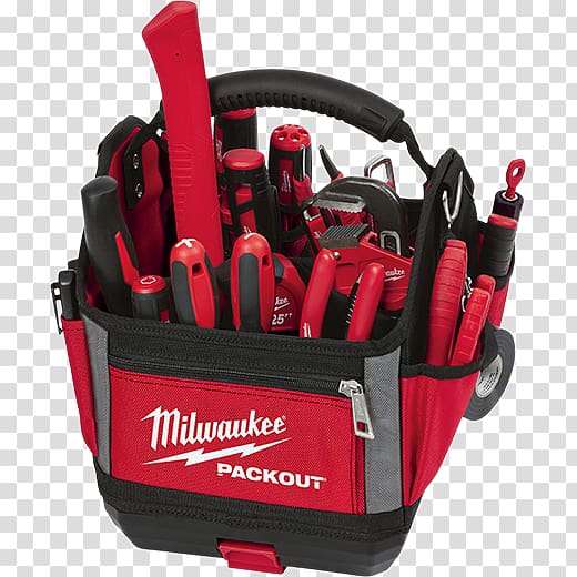 Milwaukee 10 in. Packout Tote 48-22-8310 New Milwaukee 48-22-8425 PACKOUT Large Tool Box Milwaukee 22 in. Packout Modular Tool Box Storage System Milwaukee Electric Tool Corporation, Sculpey Tool Organizer transparent background PNG clipart
