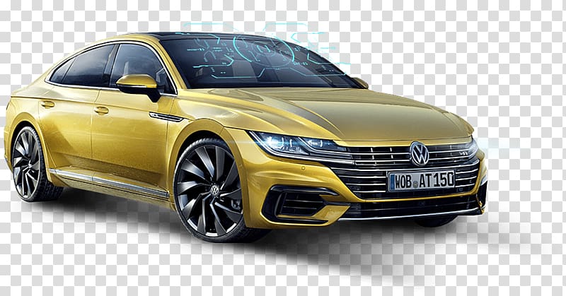 Volkswagen Arteon Mid-size car Personal luxury car, car transparent background PNG clipart