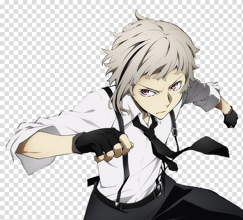 Bungo Stray Dogs Anime Fan art Cosplay, Dog transparent background PNG clipart