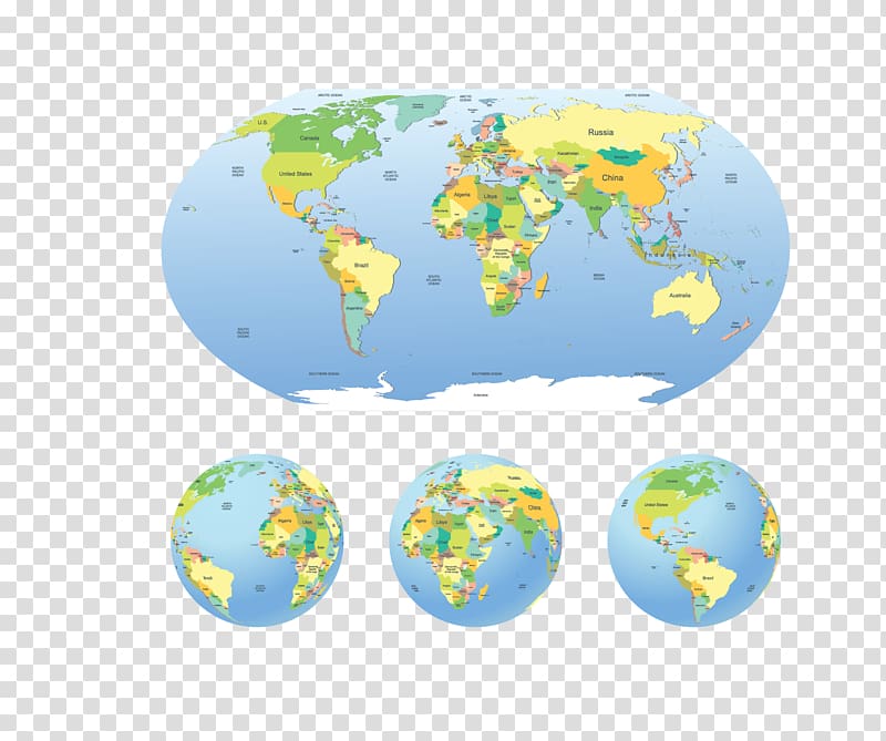 Globe World map, map of the world transparent background PNG clipart