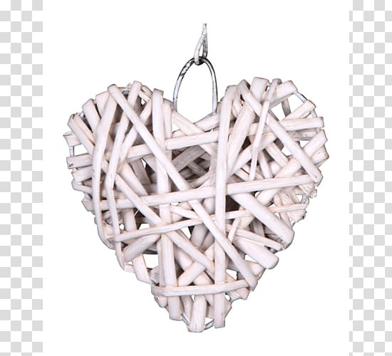 Heart Wicker 095 Christmas ornament Corazón de mimbre, heart transparent background PNG clipart