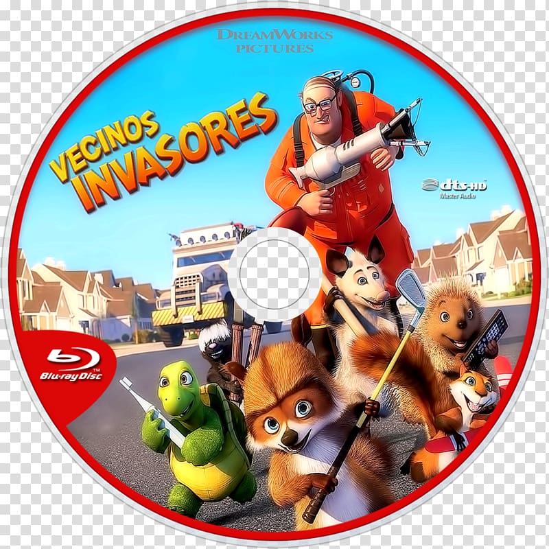 Film poster DreamWorks Animation Cinema Animated film, Over The Hedge transparent background PNG clipart