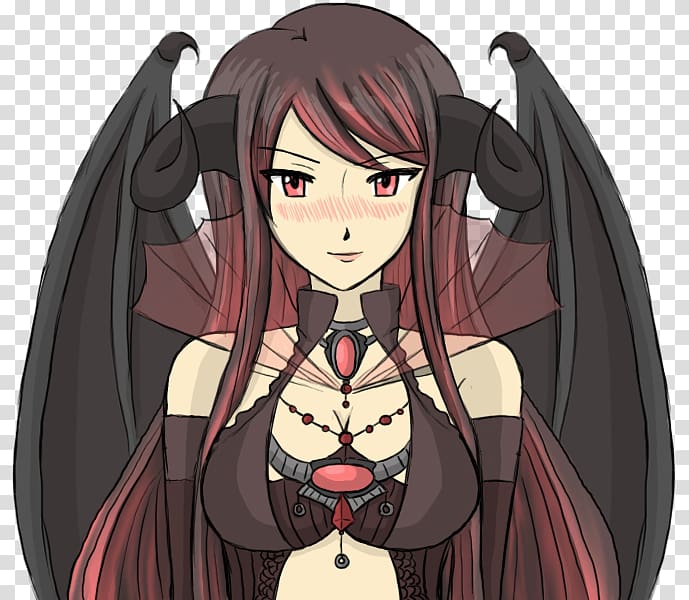 Demon Anime Devil Angel, demon transparent background PNG clipart