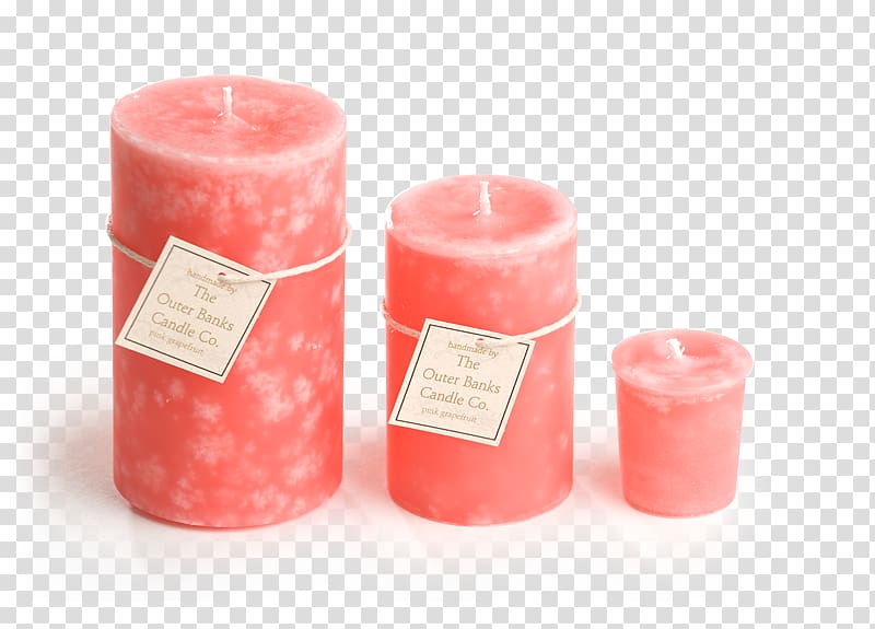 Candle Wax Peach, Pink grapefruit transparent background PNG clipart