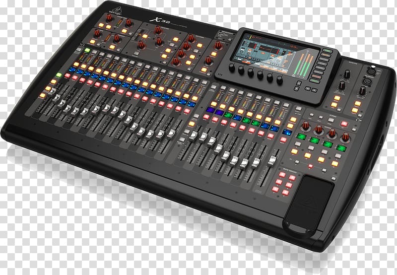 Digital mixing console Audio Mixers Behringer DJ mixer, Mixer transparent background PNG clipart