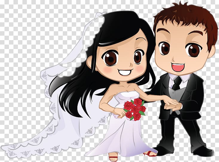 Marriage Engagement Drawing Apadrinhamento Godparent, wedding couple transparent background PNG clipart