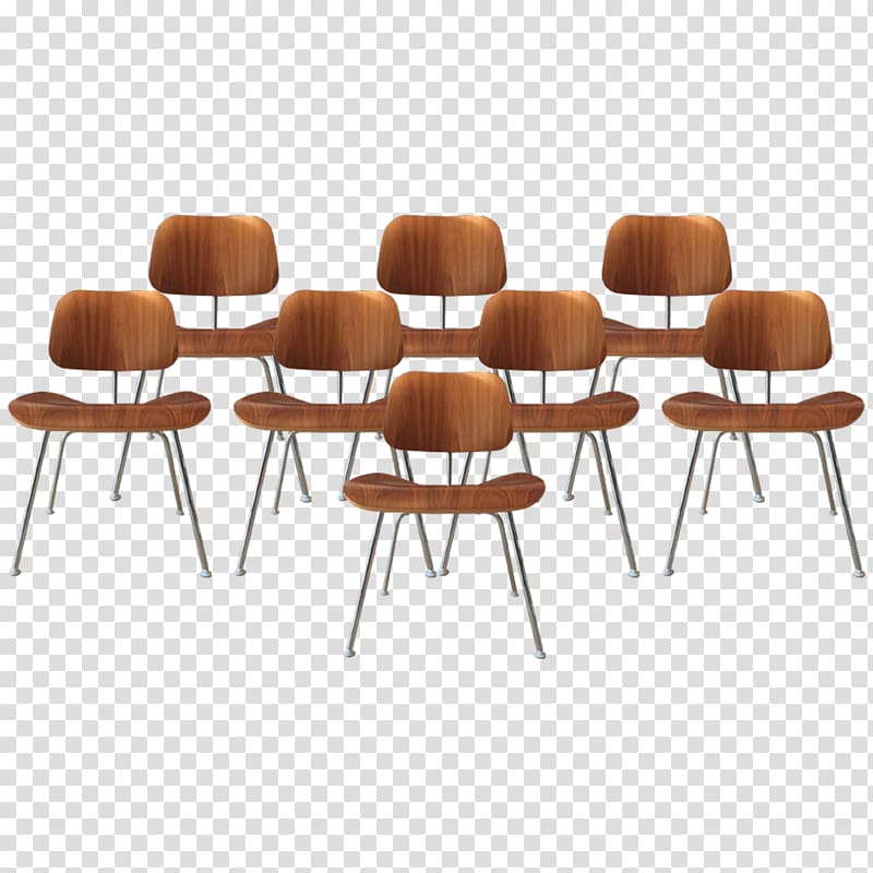 Eames Lounge Chair Table Furniture Wood, armchair transparent background PNG clipart