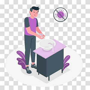 illustration, Handwashing, hygiene, self care, people, hand, coronavirus, covid, prevention, wash transparent background PNG clipart thumbnail