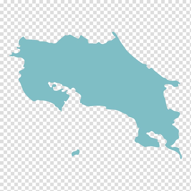 Costa Rica Map Drawing, maps transparent background PNG clipart