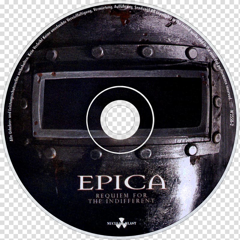 Requiem for the Indifferent Epica Compact disc DVD STXE6FIN GR EUR, Indifferent transparent background PNG clipart