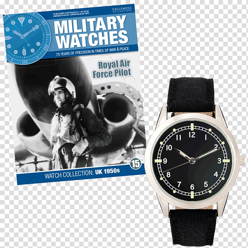 Watch strap Chronograph Military, watch transparent background PNG clipart