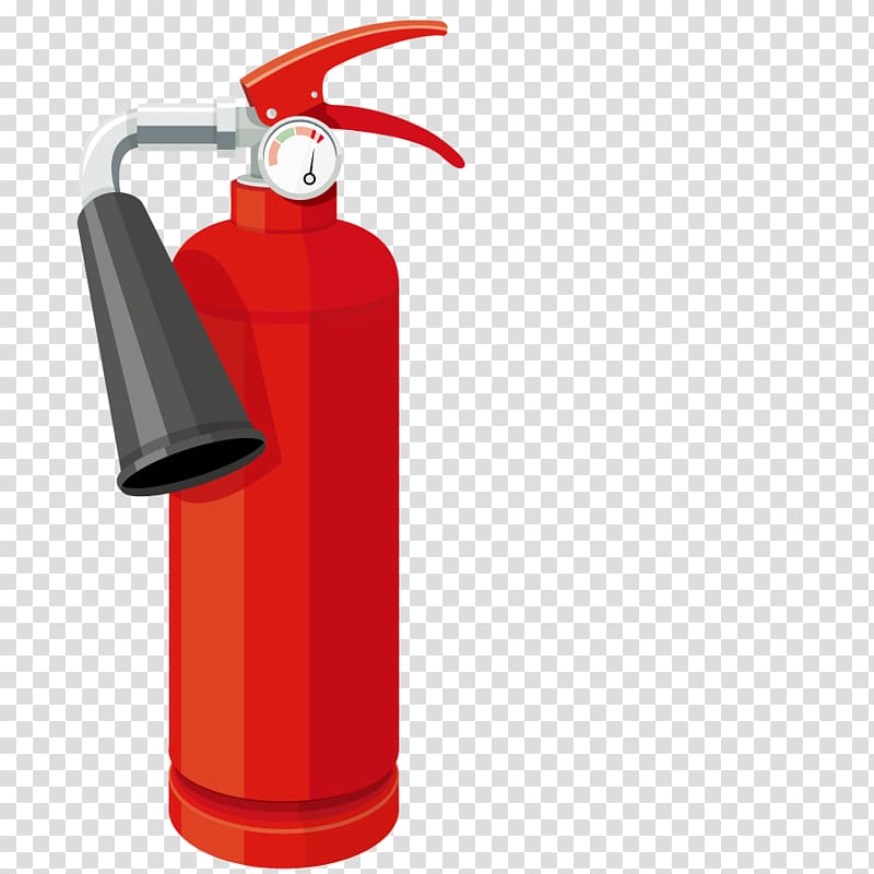 Firefighting Fire extinguisher Firefighter Fire engine, red fire extinguisher transparent background PNG clipart