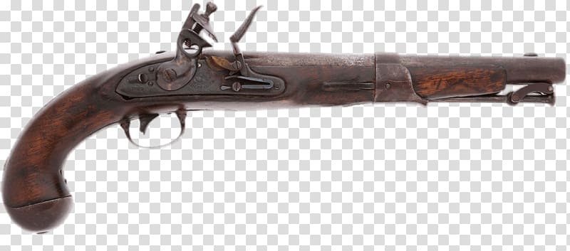 Flintlock Antique firearms Pistol Wheellock, weapon transparent background PNG clipart