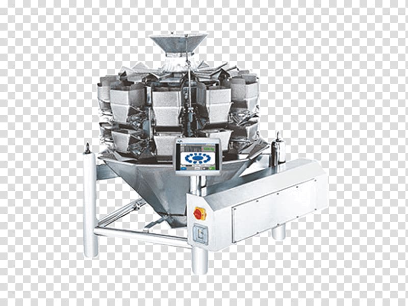 Machine Multihead weigher Packaging and labeling Dozator Product, transparent background PNG clipart