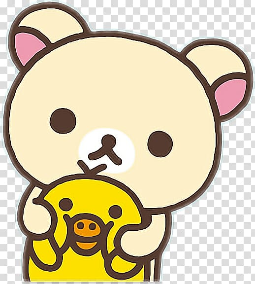 beige bear illustration, Rilakkuma Hello Kitty Drawing Character Cuteness, Animation transparent background PNG clipart