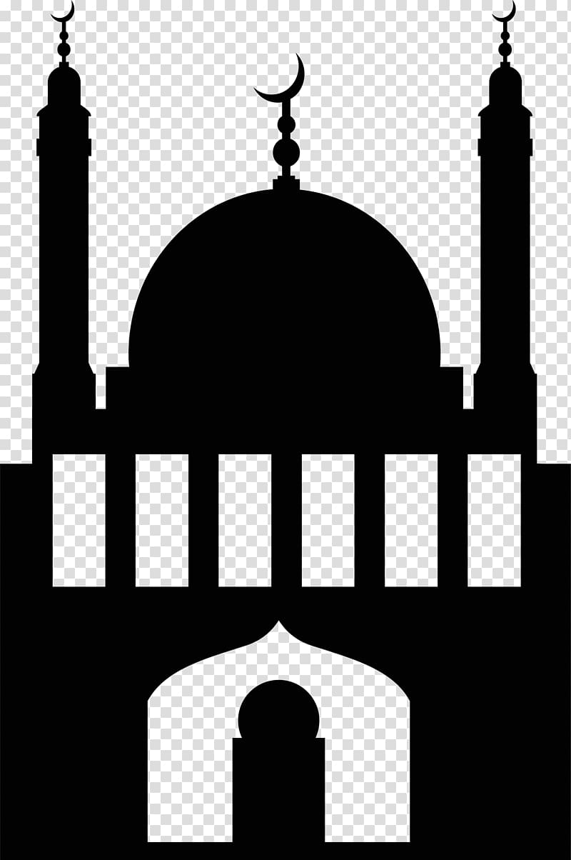 Quran Mosque, Black moon Church transparent background PNG clipart