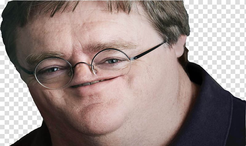 Gabe Newell Half-Life 2: Episode Three Left 4 Dead Counter-Strike: Global Offensive, nose transparent background PNG clipart