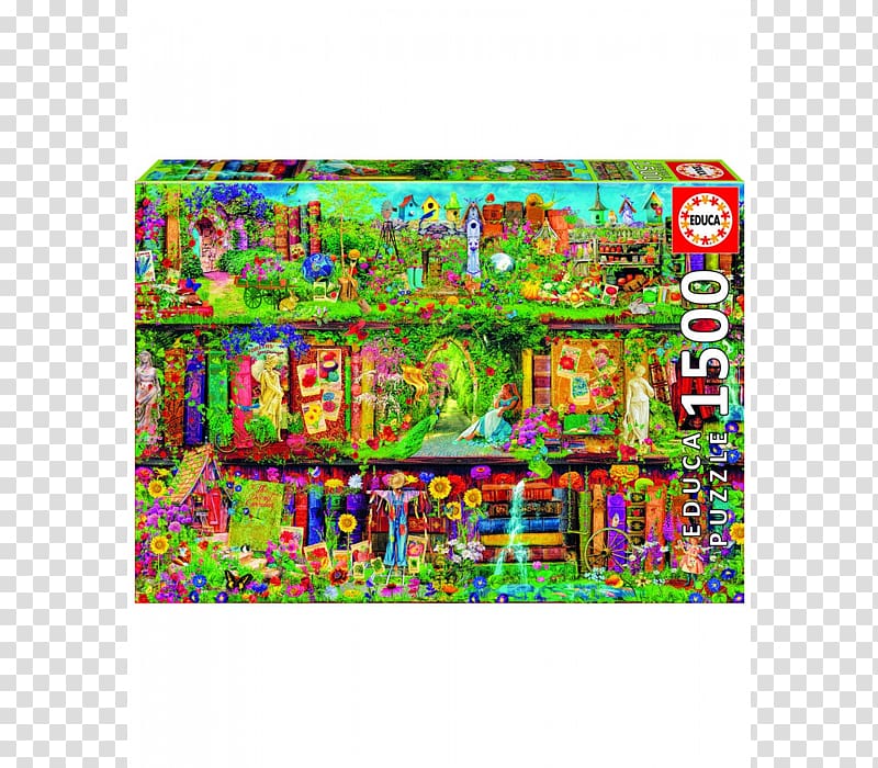 Jigsaw Puzzles Educa Borràs Ravensburger The Secret Garden, educação transparent background PNG clipart