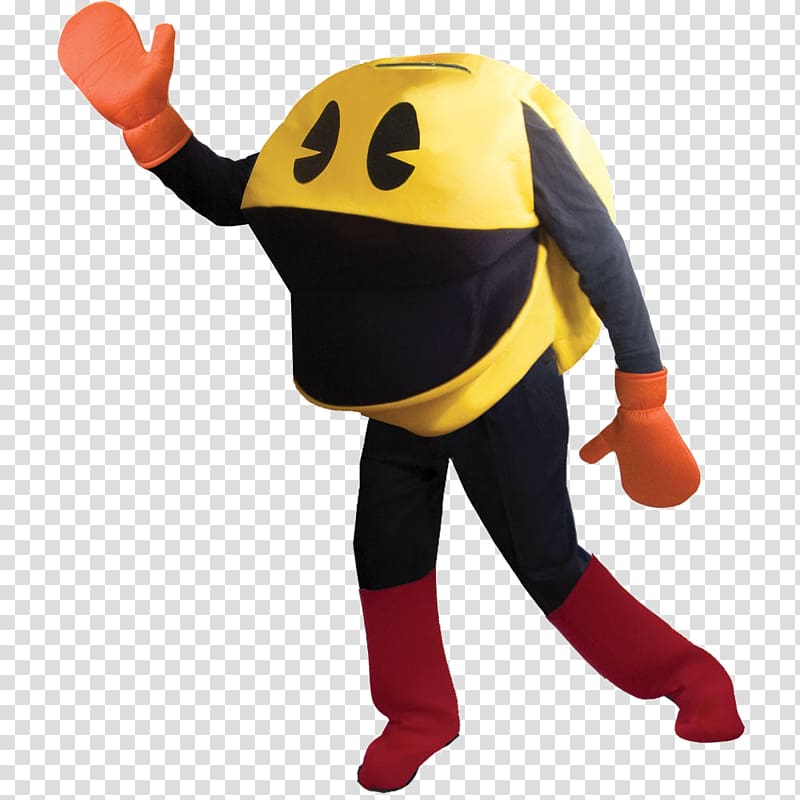 Ms. Pac-Man Costume Video Games Ghosts, pac man transparent background PNG clipart