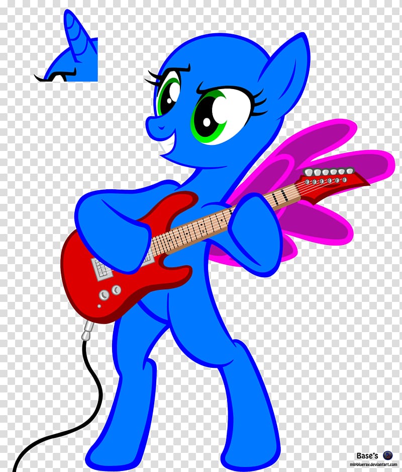 My Little Pony Bass guitar YouTube, unicorn face transparent background PNG clipart