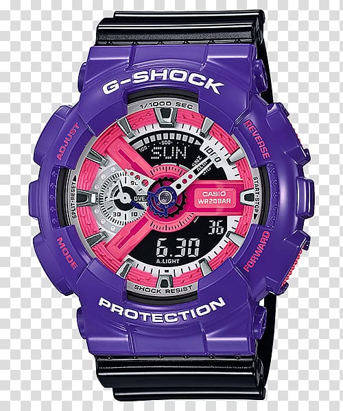 G-Shock Watch Casio Water Resistant mark Chronograph, watch transparent background PNG clipart