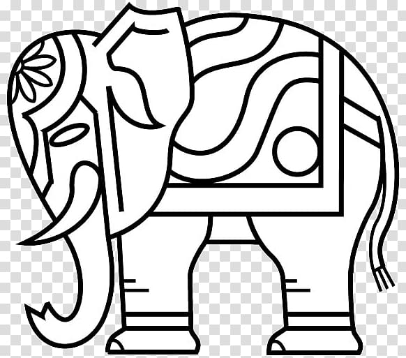Indian elephant African elephant Davis Chamber of Commerce , ashok symbol transparent background PNG clipart